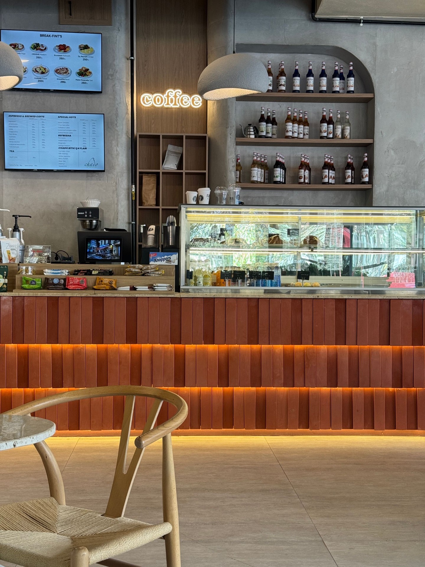 Barras y estaciones de café