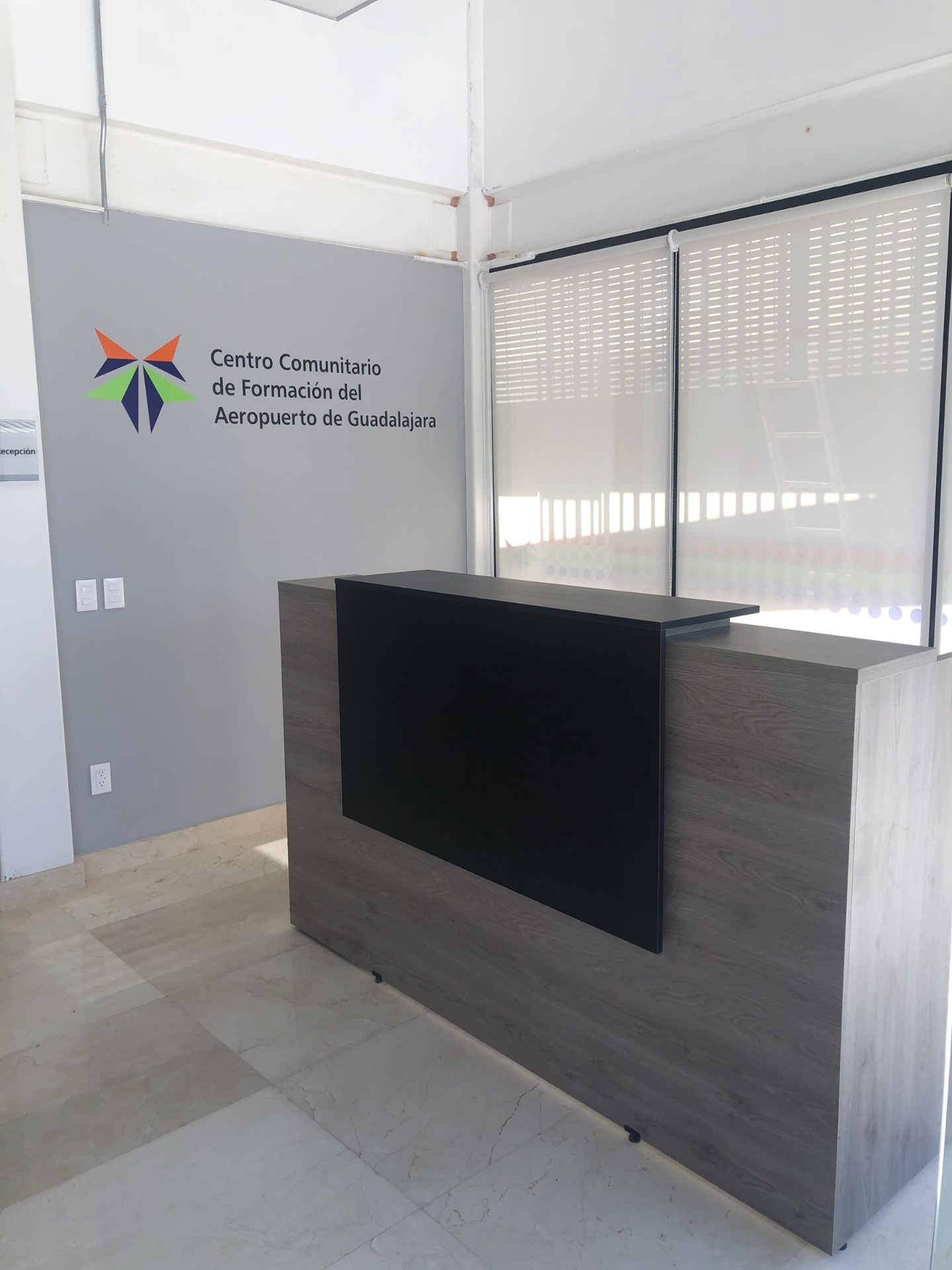 Recepción institucional — Aeropuerto GDL